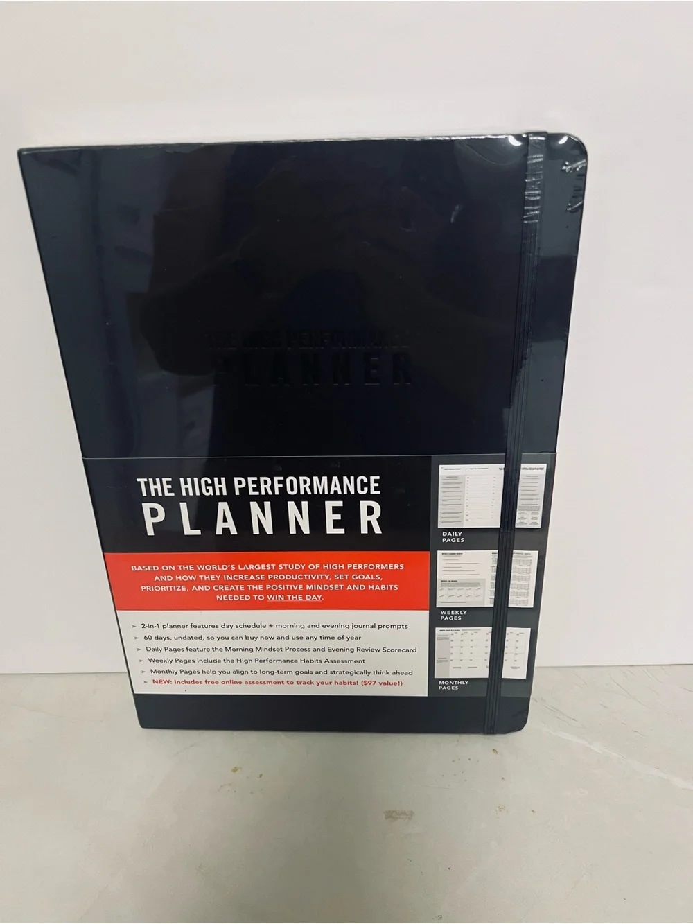 Set of 2 The High Performance Planner Brendon Burchard Productivity Planners